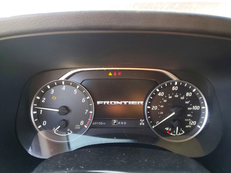 2022 Nissan Frontier VIN 1N6ED1CMXNN684142 COPART salvage auction — FRONT END, In - Cert Of Title-Salvage Title, sold $1,050 on 2026-06-29 (photo 9)