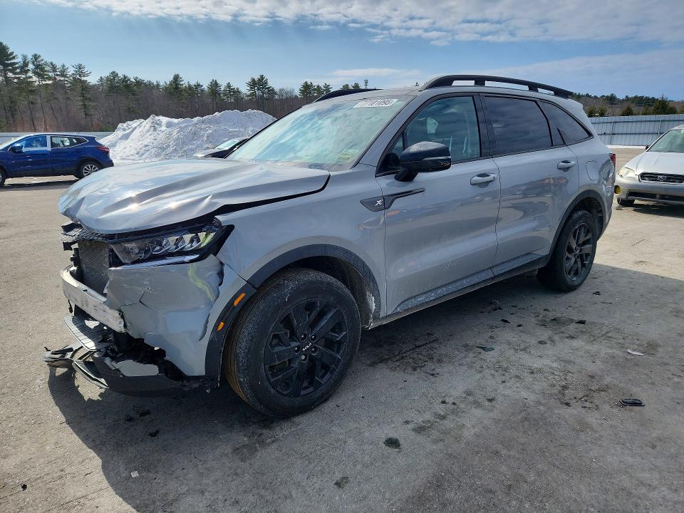 2023 Kia Sorento VIN 5XYRLDLC9PG164203 COPART salvage auction — FRONT END, Me - Cert Of Title-Salvage Collisio, sold $4,750 on 2026-07-22 (photo 1)
