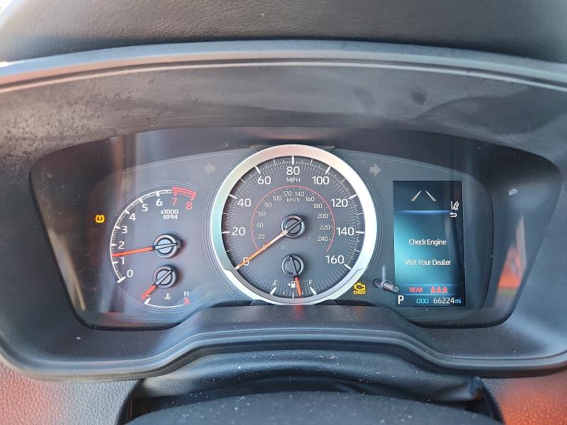 2021 Toyota Corolla VIN 5YFS4MCE3MP086833 COPART salvage auction — UNDERCARRIAGE, Tx - Salvage Vehicle Title, sold $325 on 2026-07-20 (photo 9)