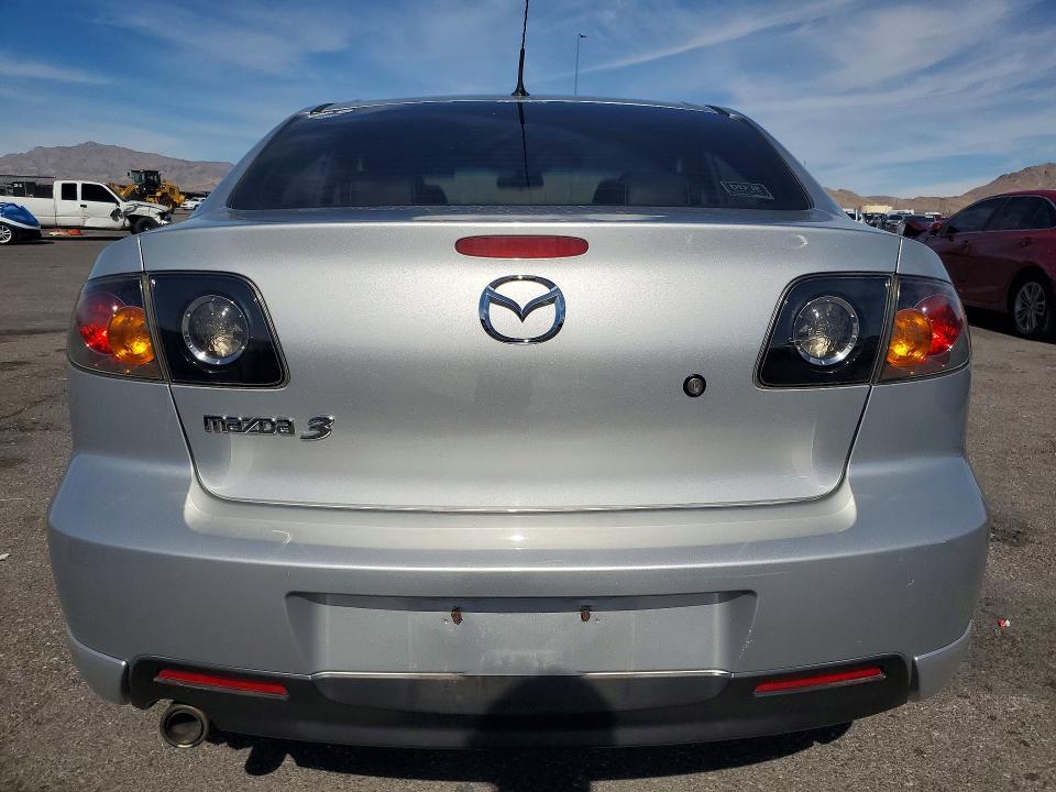 2006 Mazda 3 VIN JM1BK323761540427 COPART salvage auction — FRONT END, Ut - Salvage Certificate, sold $225 on 2026-07-06 (photo 6)