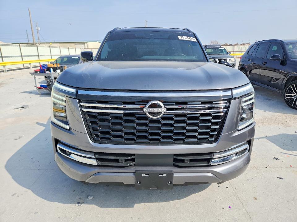 2026 Nissan Armada VIN JN8AY3EA3T9015001 COPART salvage auction — SIDE, TX - SALVAGE VEHICLE TITLE, sold $47,250 on 2026-07-02 (photo 5)