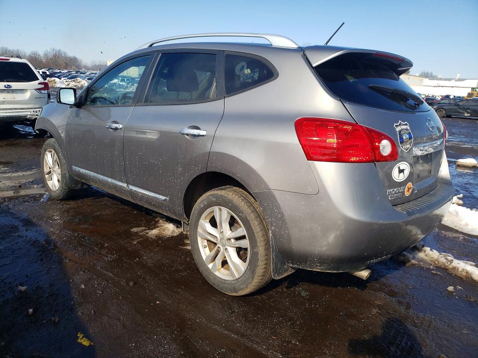 2015 Nissan Rogue VIN JN8AS5MV9FW253541 COPART salvage auction — FRONT END, Ct - Cert Of Title-Salvage, sold $825 on 2026-07-10 (photo 2)