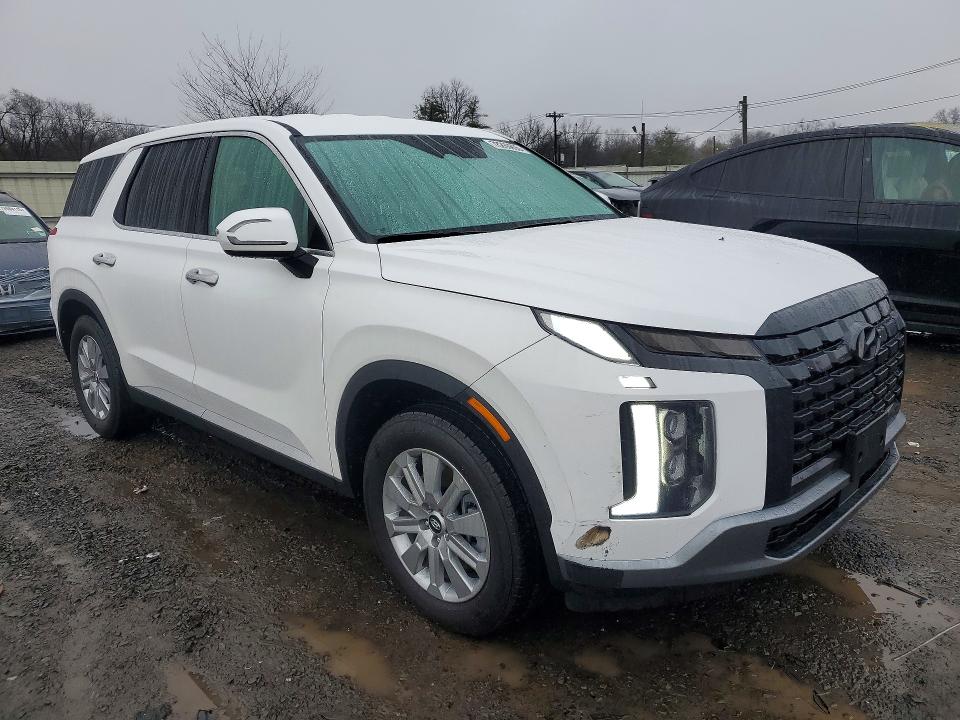 2025 Hyundai Palisade VIN KM8R1DGE4SU937289 COPART salvage auction — REAR END, Id - Salvage Certificate Of Title, sold $5,200 on 2026-07-24 (photo 4)