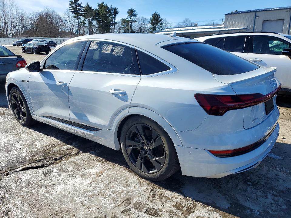 2022 Audi E-tron sportback VIN WA13AAGE3NB025787 COPART salvage auction — NORMAL WEAR, VA - CERT OF TITLE - SALVAGE, sold $17,800 on 2026-08-06 (photo 2)