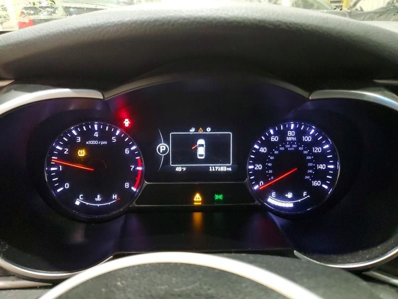 2015 Kia Optima VIN 5XXGR4A73FG410967 COPART salvage auction — FRONT END, Wv - Salvage Certificate, sold $600 on 2026-07-22 (photo 9)