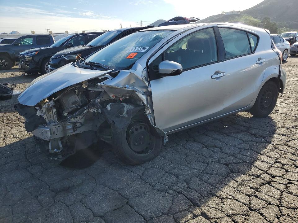 2015 Toyota Prius VIN JTDKDTB33F1575699 COPART salvage auction — FRONT END, Ca - Salvage Certificate, sold $300 on 2026-07-16 (photo 1)