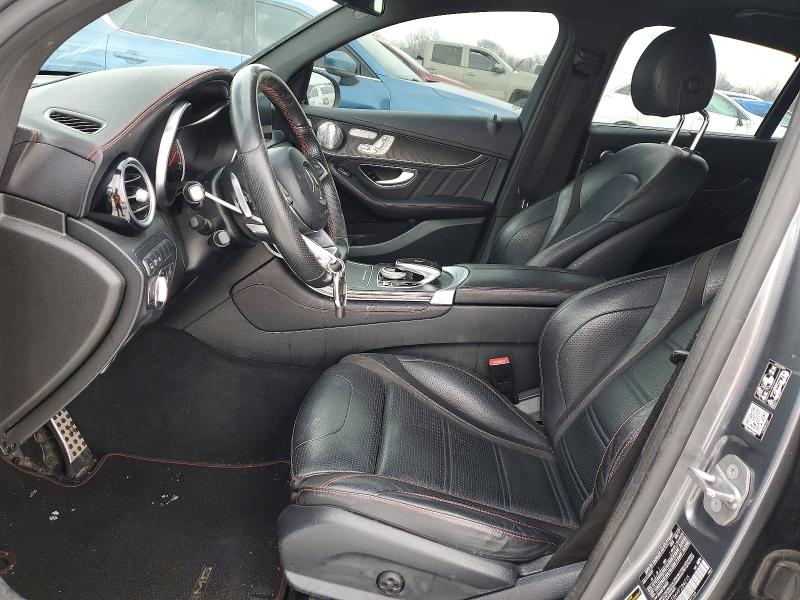 2017 Mercedes-benz Glc VIN WDC0J6EB6HF284215 COPART salvage auction — FRONT END, Il - Salvage Certificate, sold $10,400 on 2026-07-13 (photo 7)