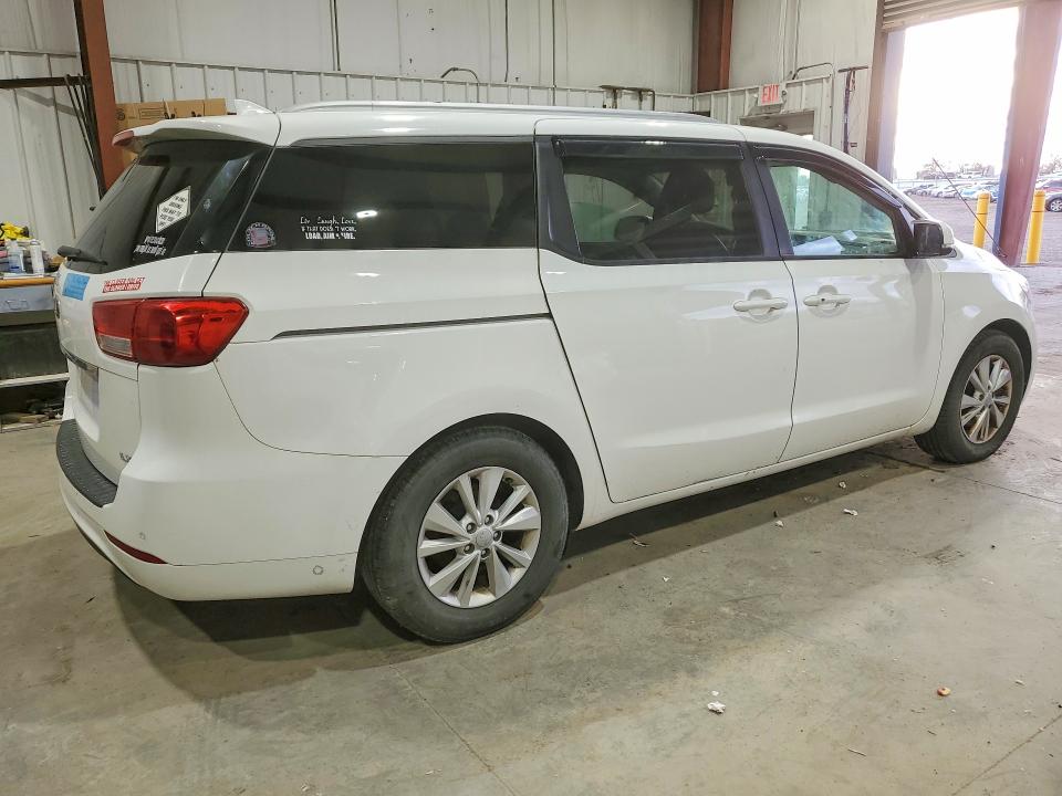 2017 Kia SEDONA VIN KNDMB5C16H6250753 COPART salvage auction — MECHANICAL, Id - Certificate Of Title, sold $250 on 2026-07-27 (photo 3)