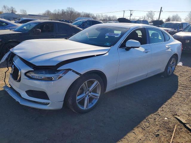 2018 Volvo S90 VIN LVY982MK2JP035289 COPART salvage auction — FRONT END, Nj - Cert Of Title-Salvage, sold $1,500 on 2026-07-07 (photo 1)