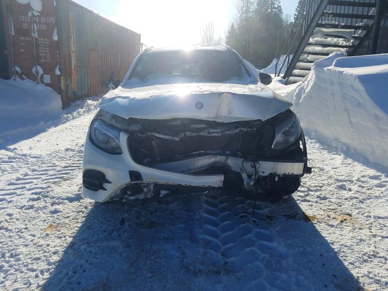 2017 Mercedes-benz Glc VIN WDC0G6EB6HF198823 COPART salvage auction — FRONT END, Qc - Gravement Accidente, sold $7,000 on 2026-07-07 (photo 5)