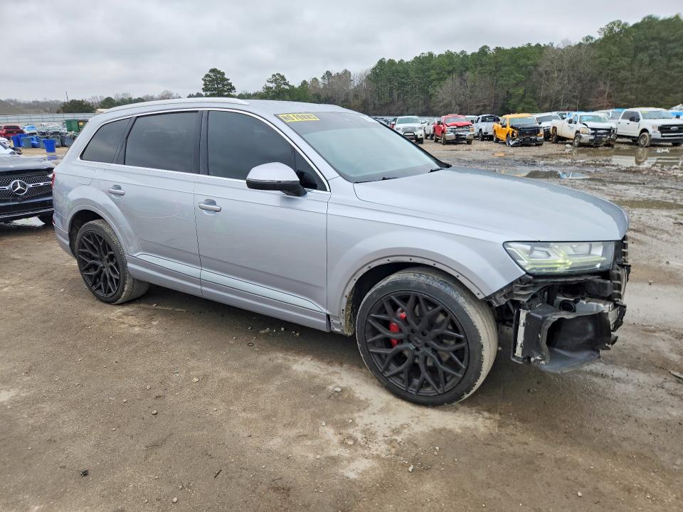 2018 Audi Q7 VIN WA1LAAF70JD039499 COPART salvage auction — FRONT END, Id - Salvage Certificate Of Title, sold $5,900 on 2026-07-17 (photo 4)