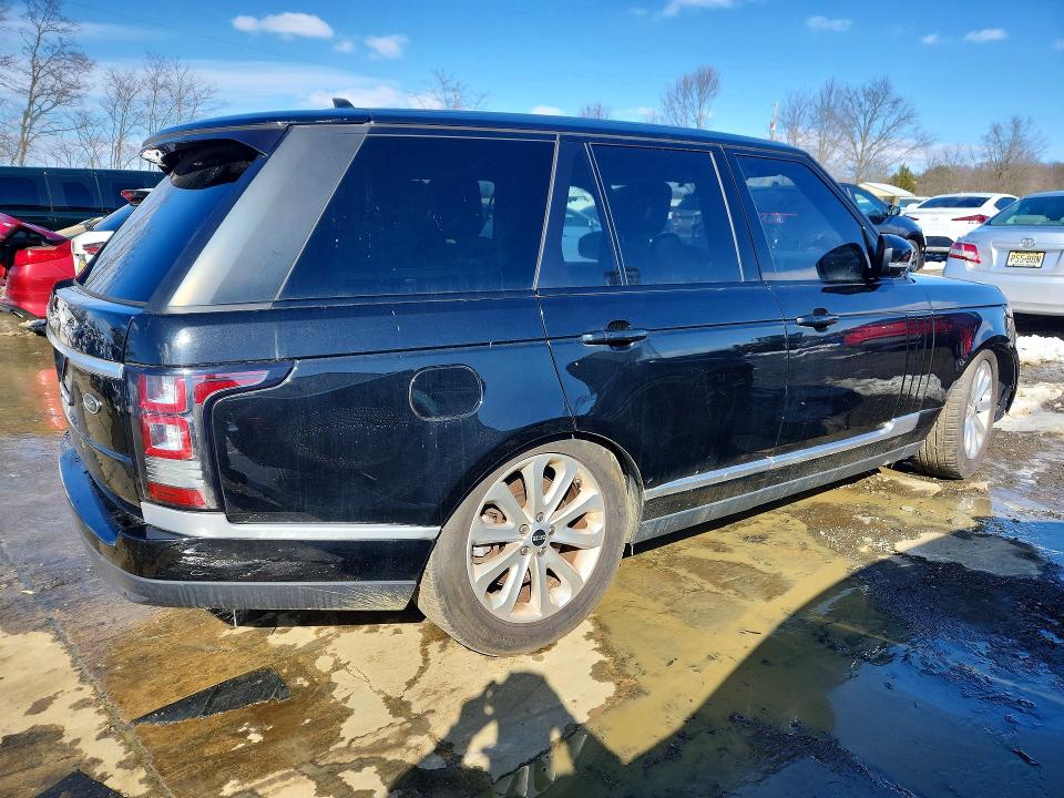 2016 Land rover RANGE ROVER VIN SALGS2PF0GA288226 COPART salvage auction — NORMAL WEAR, NY - CERTIFICATE OF TITLE, sold $7,400 on 2026-07-27 (photo 3)