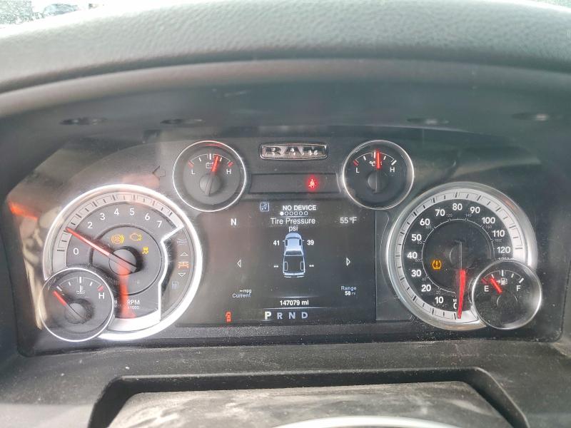 2021 Ram 1500 VIN 1C6RR6GT9MS547950 COPART salvage auction — FRONT END, In - Certificate Of Title, sold $625 on 2026-07-28 (photo 9)