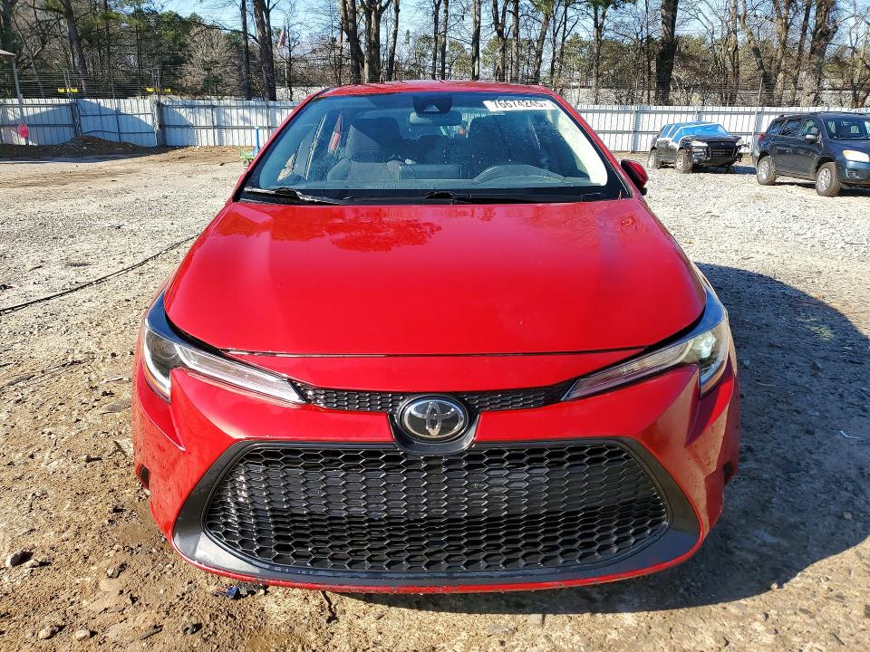 2021 Toyota Corolla VIN 5YFEPMAE7MP221738 COPART salvage auction — SIDE, GA - CERT OF TITLE-SALVAGE, sold $6,500 on 2026-08-01 (photo 5)