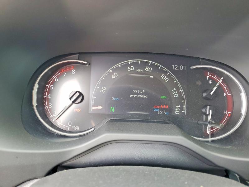 2025 Toyota Rav 4 VIN 2T3W1RFV7SC340941 COPART salvage auction — REAR END, Al - Cert Of Title-Salvage Title, sold $8,800 on 2026-07-02 (photo 9)