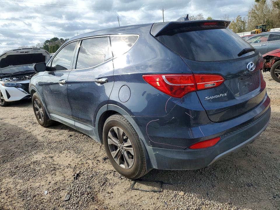2013 Hyundai Santa fe VIN 5XYZU3LB0DG030657 COPART salvage auction — FRONT END, Al - Cert Of Title-Salvage Title, sold $450 on 2026-07-21 (photo 2)