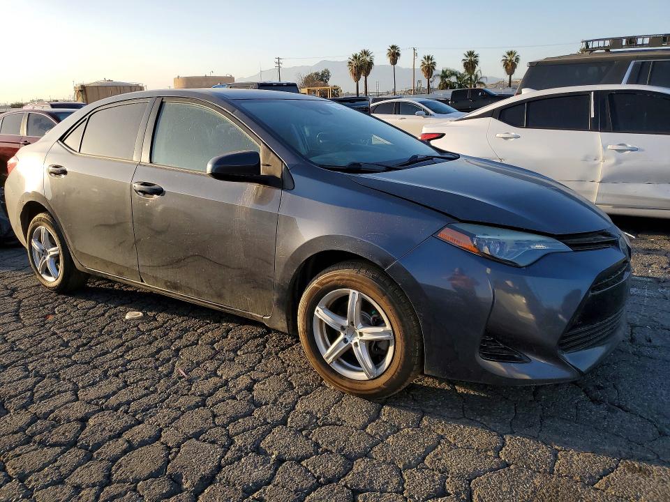 2018 Toyota Corolla VIN 5YFBURHE4JP756102 COPART salvage auction — SIDE, Ca - Salvage Certificate, sold $3,450 on 2026-07-02 (photo 4)