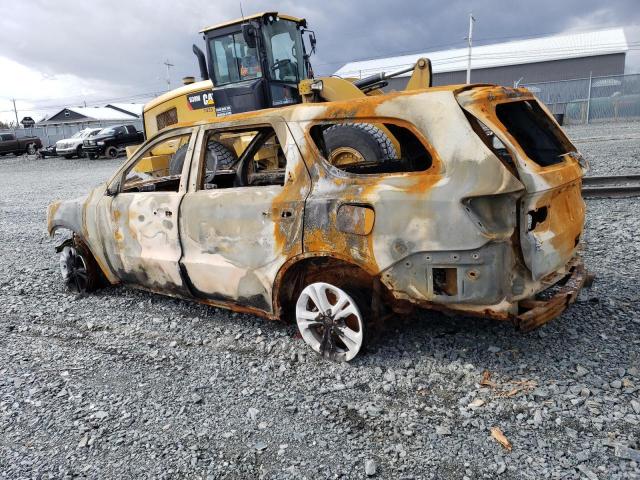 2012 Dodge Durango VIN 1C4RDJAG2CC100357 COPART salvage auction — BURN, On - Permit Irrepairable, sold $375 on 2026-07-02 (photo 2)