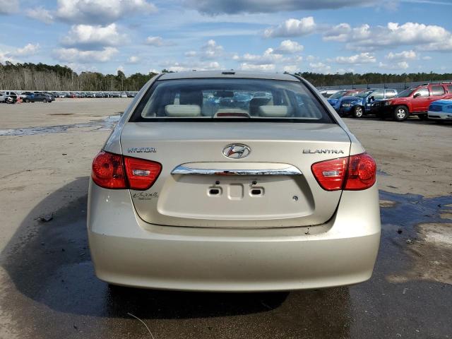2010 Hyundai Elantra VIN KMHDU4AD4AU875103 COPART salvage auction — FRONT END, Sc - Cert Of Title-Salvage, sold $1,500 on 2026-07-06 (photo 6)