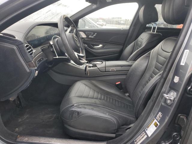 2020 Mercedes-benz S-klasse VIN W1KUG8DB8LA530812 COPART salvage auction — REAR END, CA - SALVAGE CERTIFICATE, sold $13,200 on 2026-07-24 (photo 7)