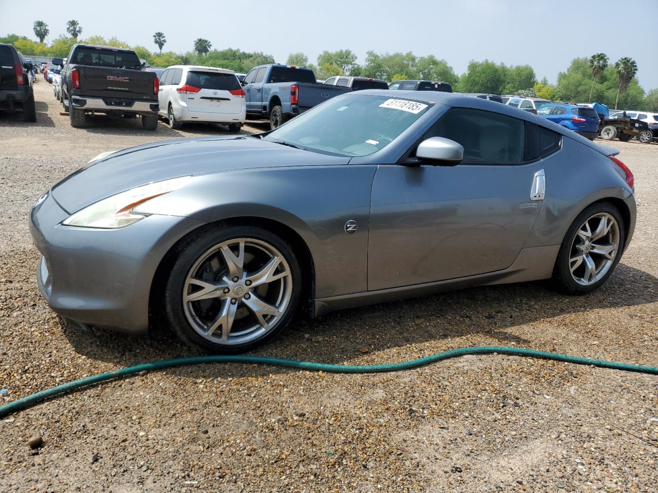 2011 NISSAN 370Z VIN JN1AZ4EH9BM551249 COPART salvage auction — REAR END, TX - CERTIFICATE OF TITLE, sold $4,050 on 2025-04-16 (photo 1)