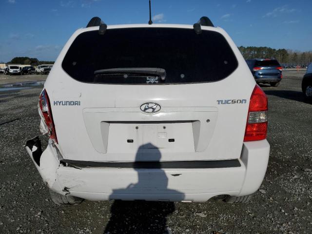 2006 Hyundai Tucson VIN KM8JM12B26U252438 COPART salvage auction — REAR END, Nc - Salvage Certificate Of Title, sold $875 on 2026-07-13 (photo 6)