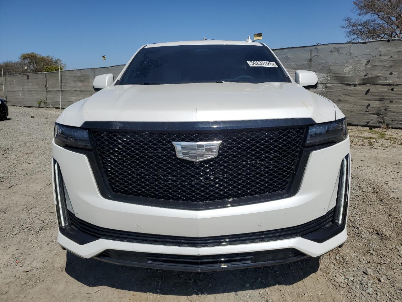 2024 Cadillac Escalade ESV VIN 1GYS4RKL1RR409717 COPART salvage auction — Rear End, CA - SALVAGE CERTIFICATE, sold $46,500 on 2025-12-12 (photo 5)