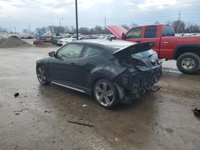 2014 Hyundai Veloster VIN KMHTC6AEXEU198468 COPART salvage auction — REAR END, OH - CERT OF TITLE-SALVAGE, sold $475 on 2026-07-27 (photo 2)