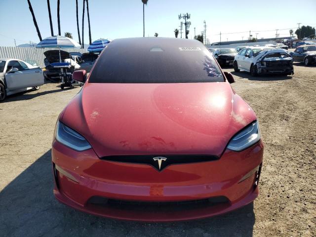 2022 Tesla Model x VIN 7SAXCDE51NF340092 COPART salvage auction — MINOR DENT/SCRATCHES, Ca - Non-Repairable Vehicle Cert, sold $1,100 on 2026-07-28 (photo 5)