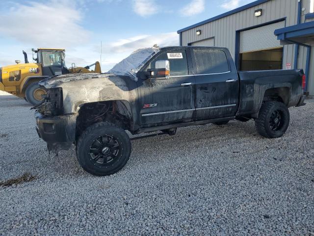 2018 Chevrolet Silverado 3500 VIN 1GC4K0EY8JF148079 COPART salvage auction — BURN, Or - Salvage Title Certificate, sold $3,500 on 2026-07-08 (photo 1)