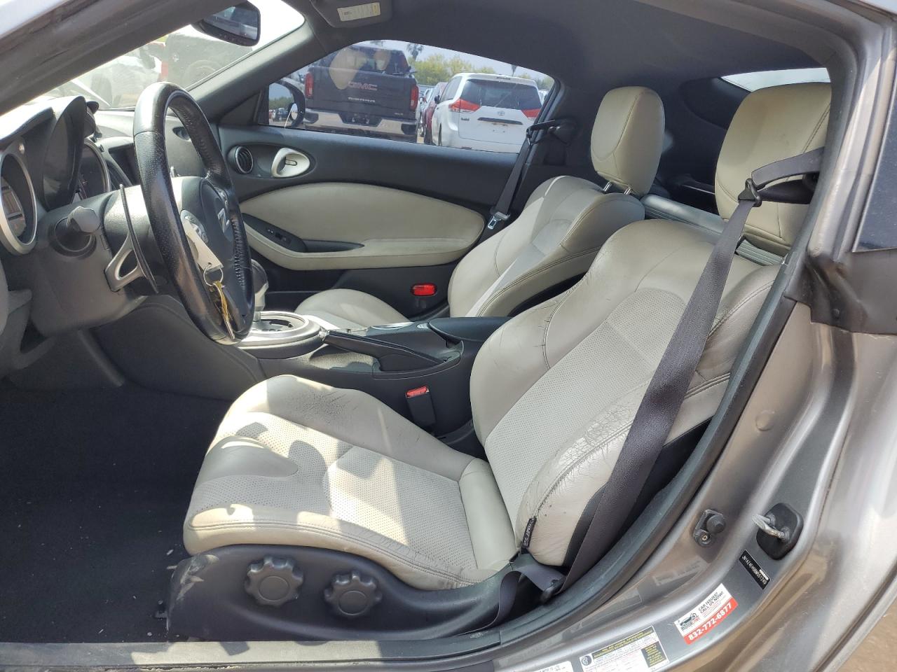 2011 NISSAN 370Z VIN JN1AZ4EH9BM551249 COPART salvage auction — REAR END, TX - CERTIFICATE OF TITLE, sold $4,050 on 2025-04-16 (photo 7)