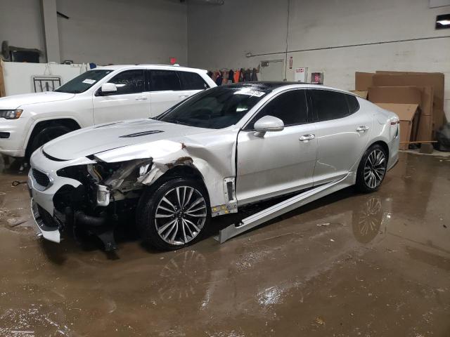 2018 Kia Stinger VIN KNAE25LA9J6020938 COPART salvage auction — FRONT END, Il - Salvage Certificate, sold $2,600 on 2026-07-09 (photo 1)