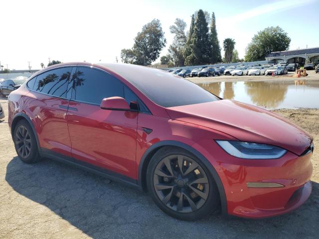 2022 Tesla Model x VIN 7SAXCDE51NF340092 COPART salvage auction — MINOR DENT/SCRATCHES, Ca - Non-Repairable Vehicle Cert, sold $1,100 on 2026-07-28 (photo 4)