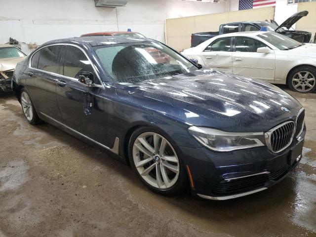 2018 BMW 7 series VIN WBA7F2C53JG423788 COPART salvage auction — REAR END, MI - CERTIFICATE OF TITLE, sold $10,100 on 2026-07-22 (photo 4)