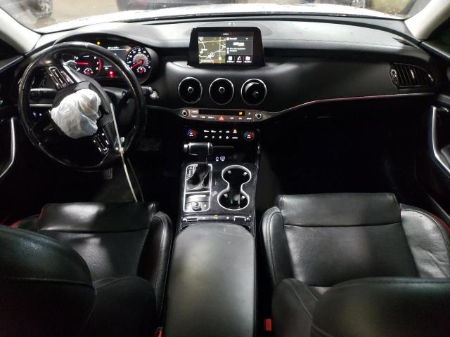 2018 Kia Stinger VIN KNAE25LA9J6020938 COPART salvage auction — FRONT END, Il - Salvage Certificate, sold $2,600 on 2026-07-09 (photo 8)