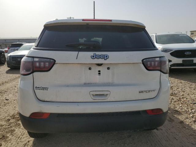 2018 Jeep Compass VIN 3C4NJCAB5JT468041 COPART salvage auction — FRONT END, Tx - Salvage Vehicle Title, sold $3,050 on 2026-07-09 (photo 6)