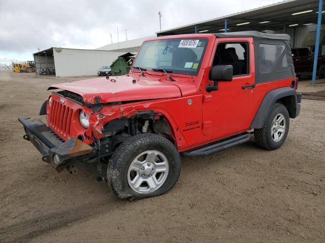 2017 Jeep Wrangler / VIN 1C4AJWAG8HL621724 COPART salvage auction — FRONT END, Salvage Title, sold $3,650 on 2026-07-09 (photo 1)