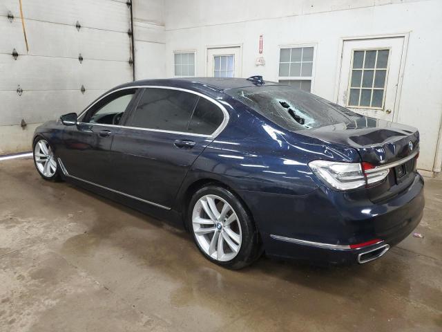 2018 BMW 7 series VIN WBA7F2C53JG423788 COPART salvage auction — REAR END, MI - CERTIFICATE OF TITLE, sold $10,100 on 2026-07-22 (photo 2)