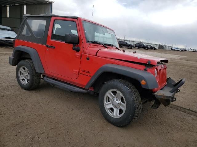 2017 Jeep Wrangler / VIN 1C4AJWAG8HL621724 COPART salvage auction — FRONT END, Salvage Title, sold $3,650 on 2026-07-09 (photo 4)