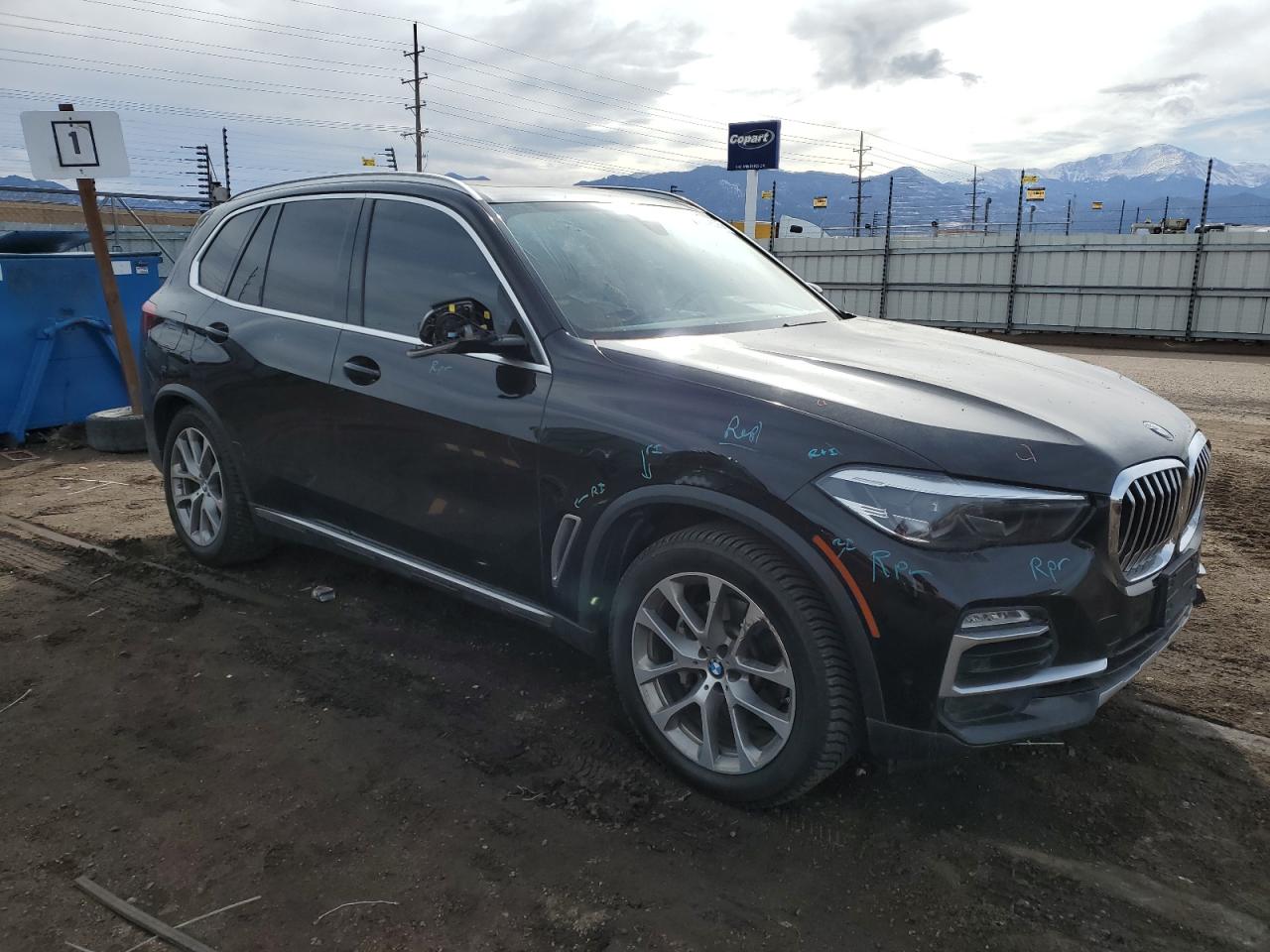 2019 BMW X5 VIN 5UXCR6C51KLL34289 COPART salvage auction — Front End, ID - SALVAGE CERTIFICATE OF TITLE, sold $18,600 on 2026-07-01 (photo 4)