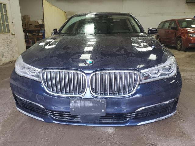 2018 BMW 7 series VIN WBA7F2C53JG423788 COPART salvage auction — REAR END, MI - CERTIFICATE OF TITLE, sold $10,100 on 2026-07-22 (photo 5)