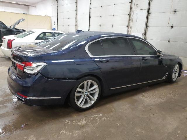 2018 BMW 7 series VIN WBA7F2C53JG423788 COPART salvage auction — REAR END, MI - CERTIFICATE OF TITLE, sold $10,100 on 2026-07-22 (photo 3)