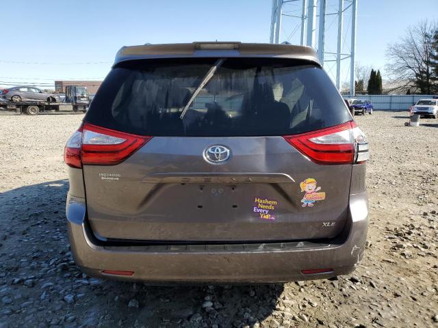 2019 Toyota Sienna VIN 5TDYZ3DC5KS008075 COPART salvage auction — ROLLOVER, Nj - Cert Of Title-Salvage, sold $1,950 on 2026-07-22 (photo 6)