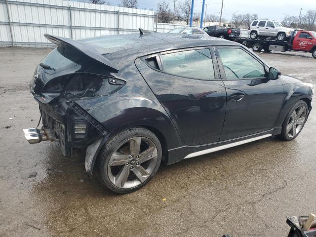 2014 Hyundai Veloster VIN KMHTC6AEXEU198468 COPART salvage auction — REAR END, OH - CERT OF TITLE-SALVAGE, sold $475 on 2026-07-27 (photo 3)