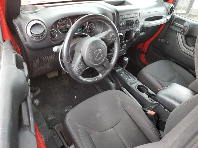 2017 Jeep Wrangler / VIN 1C4AJWAG8HL621724 COPART salvage auction — FRONT END, Salvage Title, sold $3,650 on 2026-07-09 (photo 8)