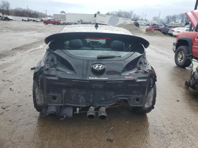 2014 Hyundai Veloster VIN KMHTC6AEXEU198468 COPART salvage auction — REAR END, OH - CERT OF TITLE-SALVAGE, sold $475 on 2026-07-27 (photo 6)
