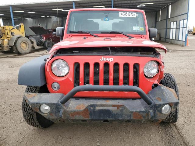 2017 Jeep Wrangler / VIN 1C4AJWAG8HL621724 COPART salvage auction — FRONT END, Salvage Title, sold $3,650 on 2026-07-09 (photo 5)
