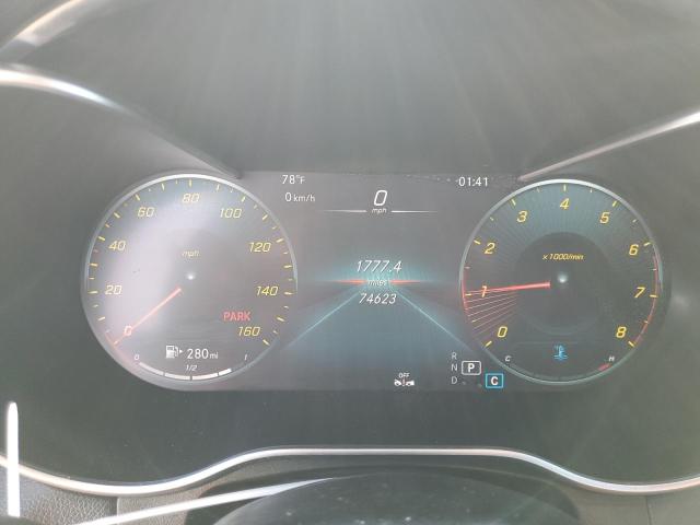 2020 Mercedes-benz Glc VIN W1N0G8EB6LF852139 COPART salvage auction — FRONT END, In - Cert Of Title-Salvage Title, sold $1,100 on 2026-07-29 (photo 9)