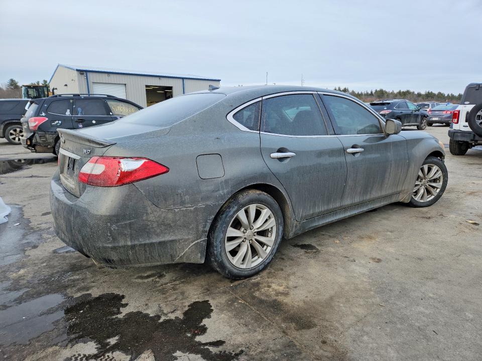 2011 Infiniti M37 VIN JN1BY1AP5BM320108 COPART salvage auction — FRONT END, FL - CERT OF TITLE SLVG REBUILDABLE, sold $150 on 2026-07-17 (photo 3)