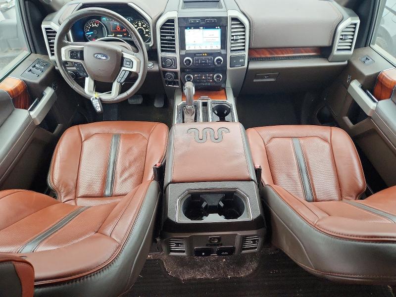 2018 Ford F-150 lightning VIN 1FTEW1EG4JFE16843 COPART salvage auction — SIDE, Tx - Salvage Vehicle Title, sold $13,900 on 2026-07-02 (photo 8)